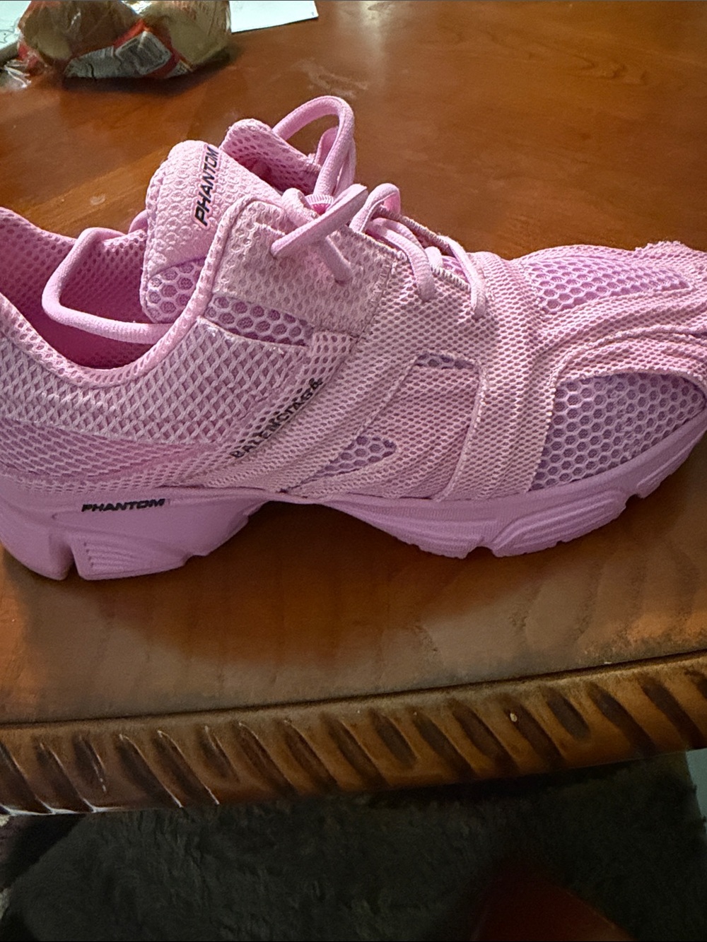 Balenciaga Kids Pink Mesh Phantom Sneakers